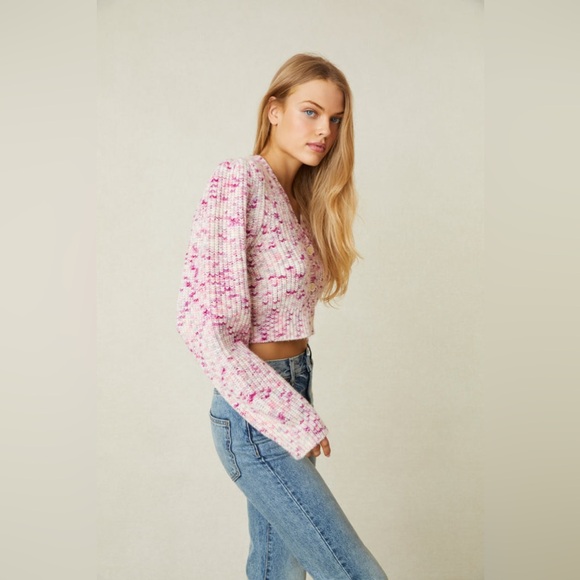 LoveShackFancy Avignon Crop Cardigan Size Small - Picture 16 of 16